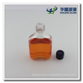 180ml Oblate Small Glass Spirits Bottle with Aluminum Cap